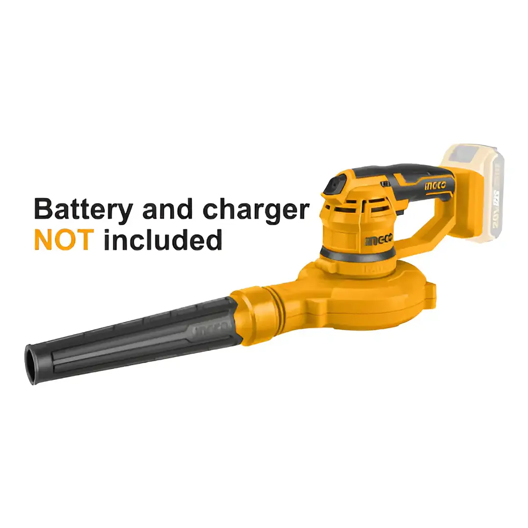 SOPLADOR ASPIRADOR INGCO INALAMB.20V S/BAT.S/CARGADOR CABLI2001 1