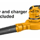 SOPLADOR ASPIRADOR INGCO INALAMB.20V S/BAT.S/CARGADOR CABLI2001 - Miniatura 5