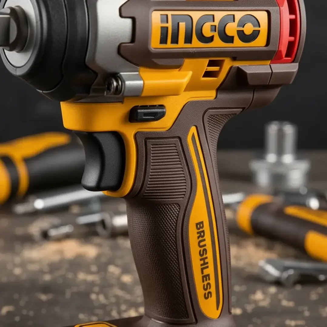 PISTOLA DE IMPACTO 550NM BL + 2BAT 4AH Y CARGAD INDUSTRIAL 1/2