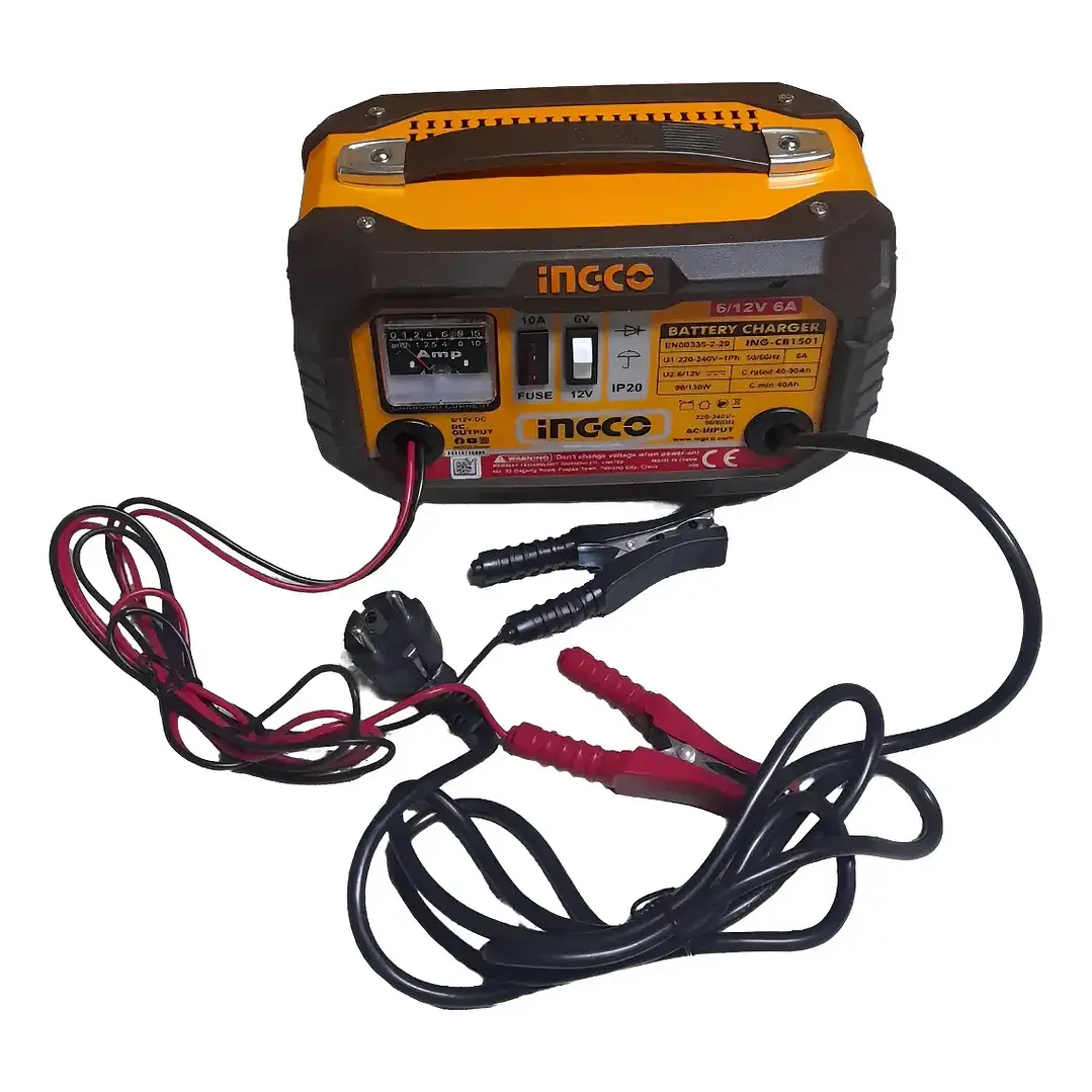CARGADOR DE BATERIA 6/12V INGCO ING-CB1501 3