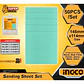 SET LIJAS P40-180 50 PIEZAS MULTIMATERIAL 145X114MM INGCO AKFS145115 - Miniatura 2
