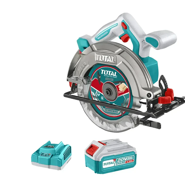 SIERRA CIRCULAR 20V 6 1/2 165MM BATERíA + CARGADOR TOTAL TSLI16523 1