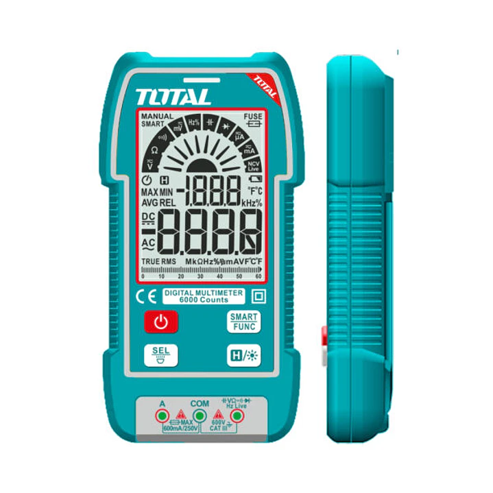 MULTíMETRO DIGITAL TOTAL/600V TMT516003 2
