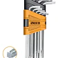 SET LLAVES TORX INDUSTRIAL 9 PIEZAS T10-T50 INGCO HHK13091 - Miniatura 2