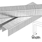 GRAPAS CAJA 1000 UNIDADES 12X1,2MM INGCO STS0212 - Miniatura 2