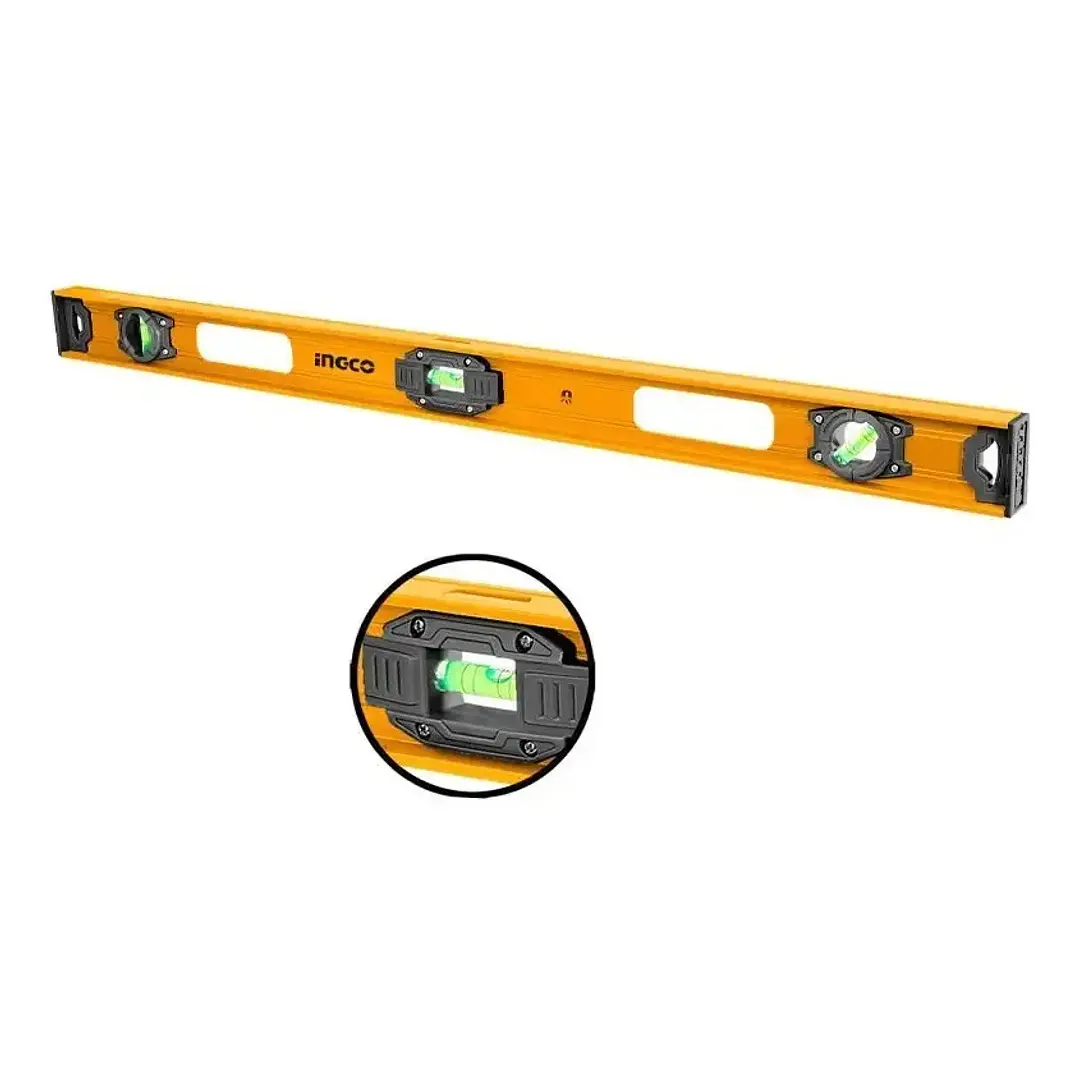 NIVEL DE 3 BURBUJAS EN I 80CM INGCO HSL28080 2