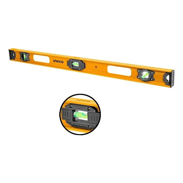 NIVEL DE 3 BURBUJAS EN I 80CM INGCO HSL28080 2