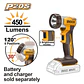 LINTERNA LED INGCO INALAMBRICA 20V S/BAT.S/CARGADOR # CWLI2058 - Miniatura 2