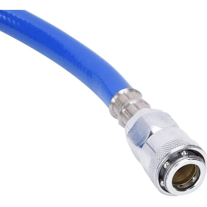 MANGUERA DE AIRE PARA COMPRESOR 10MTS C/ ACOPLES RAPIDOS 1/4, MARCA FL - RQT-310 8