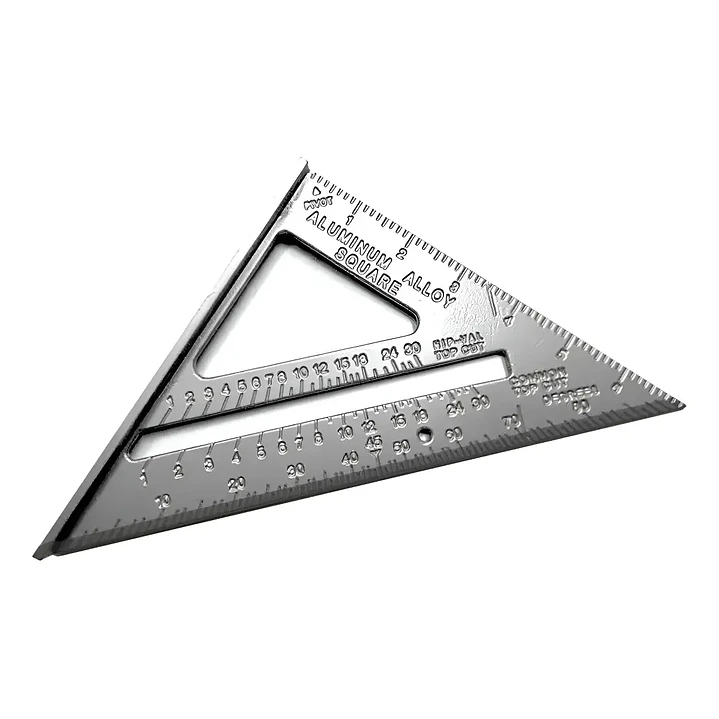 ESCUADRA RAPIDA 7 PULGADAS CARPINTERIA DE ALUMINIO MACIZO - JM-05 2