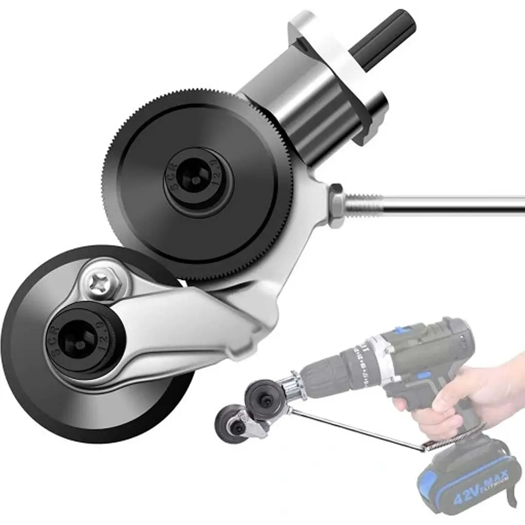 ADAPTADOR DE TALADRO CORTA CANALETAS Y METAL - RQT-756 21