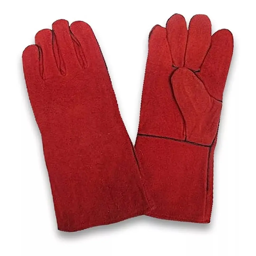 GUANTE PARA SOLDAR DESCARNE ROJO ESTANDAR - RQT-108 1