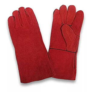 GUANTE PARA SOLDAR DESCARNE ROJO ESTANDAR - RQT-108