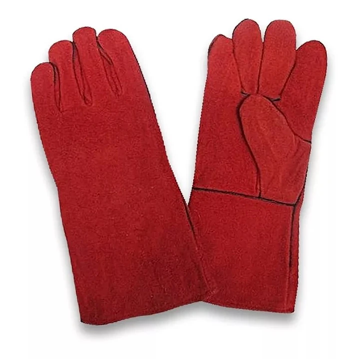 GUANTE PARA SOLDAR DESCARNE ROJO ESTANDAR - RQT-108 1