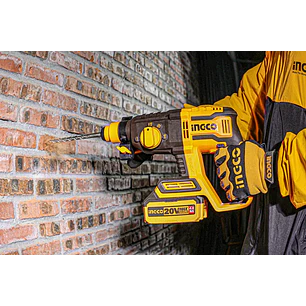 ROTOMARTILLO INGCO INALAMBRICO 20V C/BAT. 4AH Y C/CARGADOR CRHLI212282
