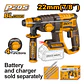 ROTOMARTILLO INGCO INALAMBRICO 20V C/BAT. 4AH Y C/CARGADOR CRHLI212282 - Miniatura 4