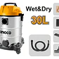 ASPIRADORA INGCO INDUSTRIAL 1400 WATS 30 LTS LIMPIA SECO Y HUMEDO VC14301 - Miniatura 8