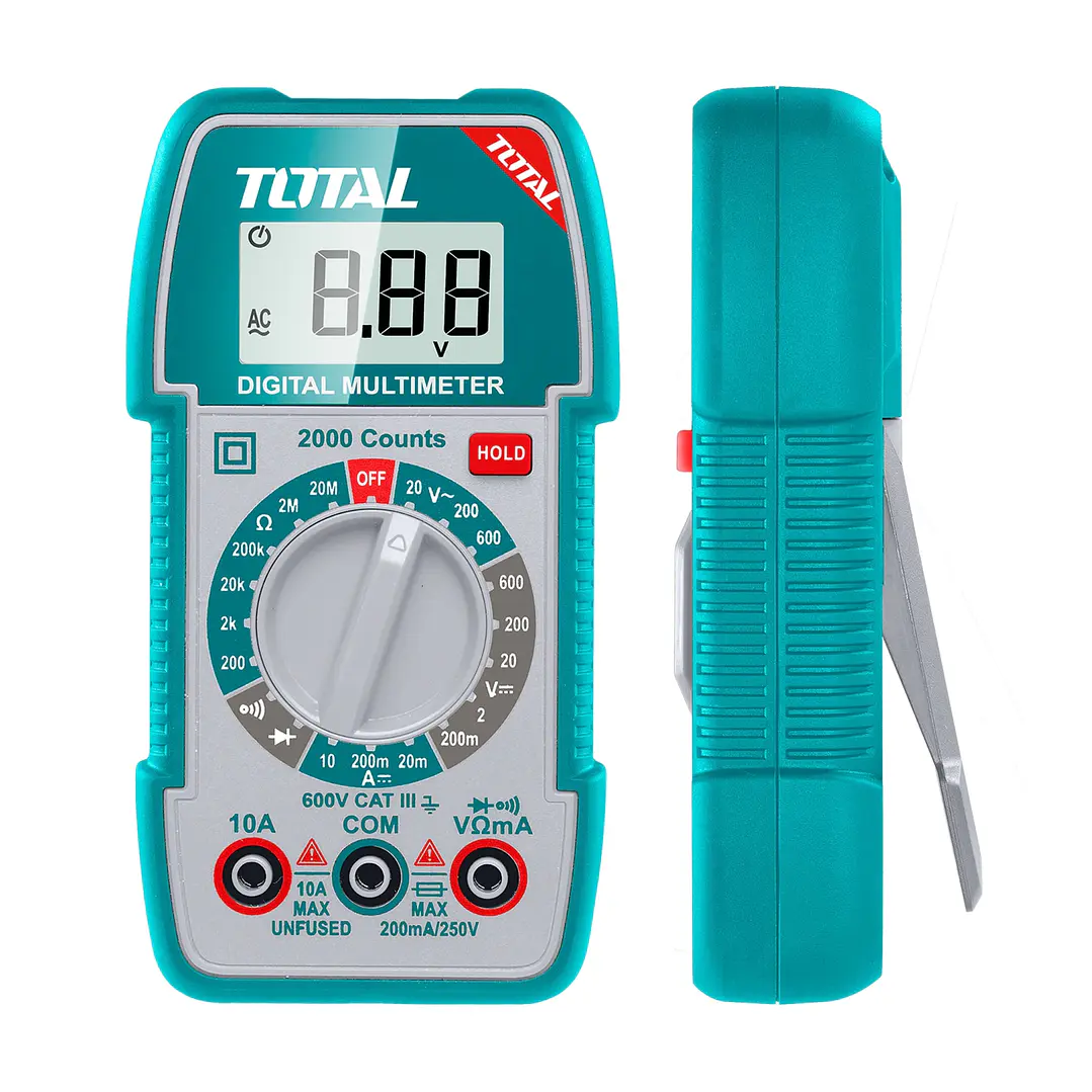 MULTIMETRO MULTITESTER DIGITAL TOTAL TMT5360011 1