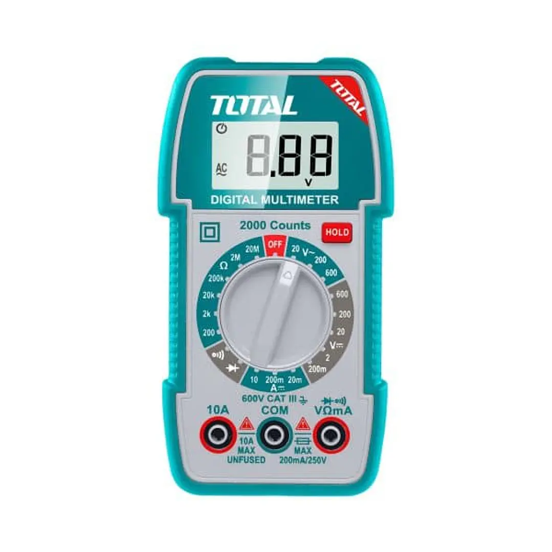 MULTIMETRO MULTITESTER DIGITAL TOTAL TMT5360011 2