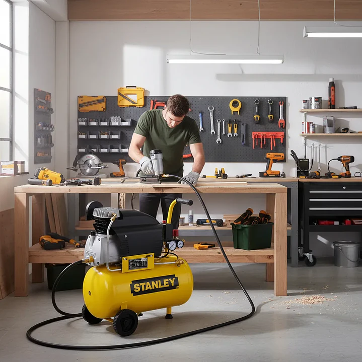 COMPRESOR DE AIRE 24LT 2HP STANLEY STC05 D211/8/24 2