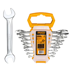 SET LLAVES PUNTA/PUNTA INDUSTRIAL 8 PIEZAS 6-22MM INGCO HKSPA2088