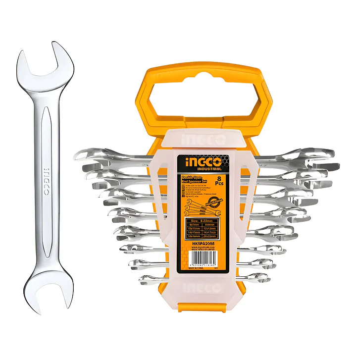 SET LLAVES PUNTA/PUNTA INDUSTRIAL 8 PIEZAS 6-22MM INGCO HKSPA2088 1