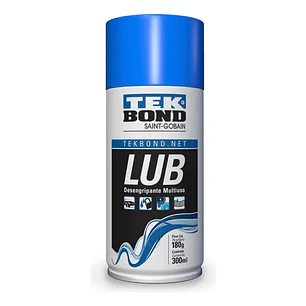 DESENGRIPANTE MULTIUSO LUB EN SPRAY 300ML/180GR TEKBOND 69957367255