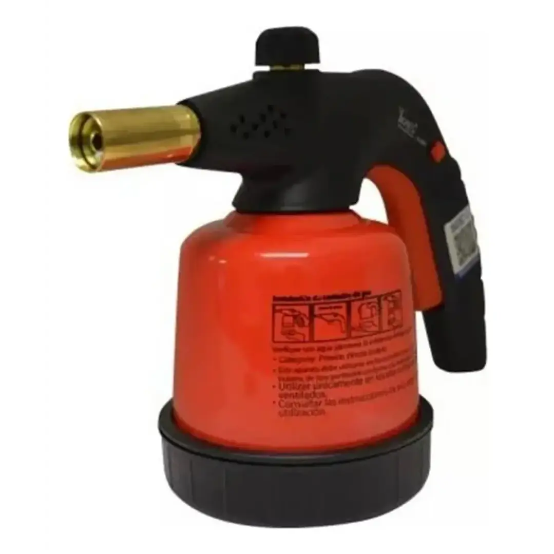 SOPLETE A GAS PROF 200 PLUS METALICO CON PIEZO 190GR YANES 543130 2