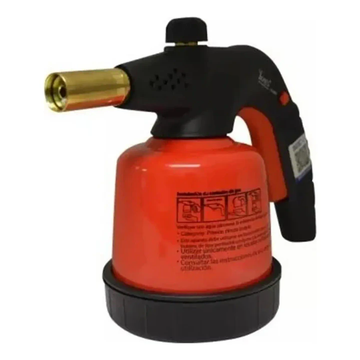 SOPLETE A GAS PROF 200 PLUS METALICO CON PIEZO 190GR YANES 543130 2