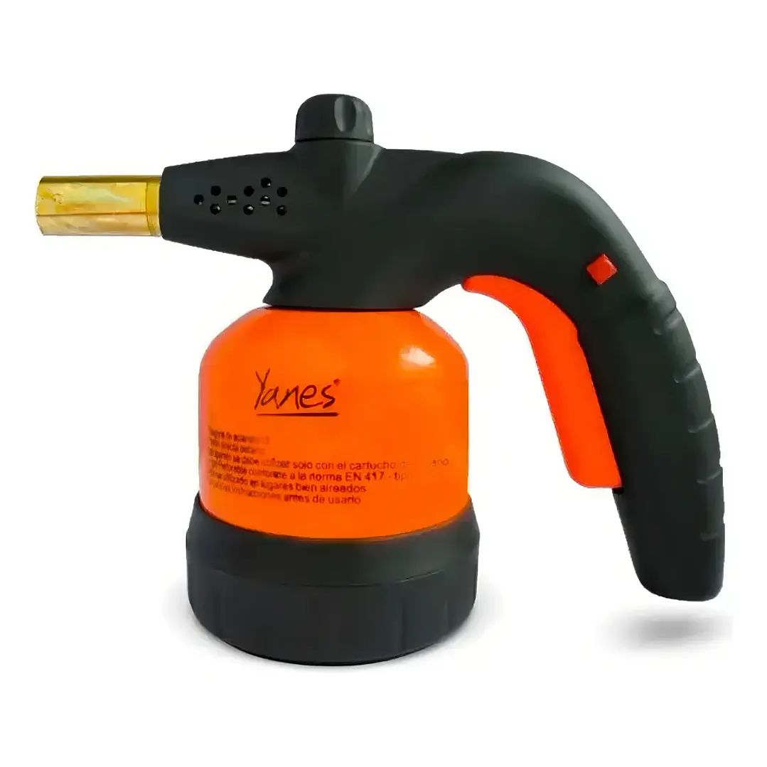 SOPLETE A GAS PROF 200 PLUS METALICO CON PIEZO 190GR YANES 543130 8