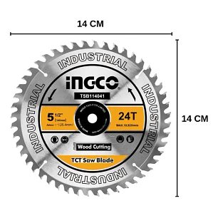 DISCO SIERRA CIRCULAR INGCO P/MADERA 5.1/2