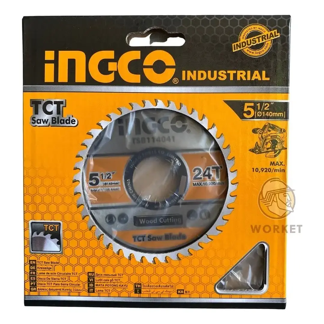 DISCO SIERRA CIRCULAR INGCO P/MADERA 5.1/2