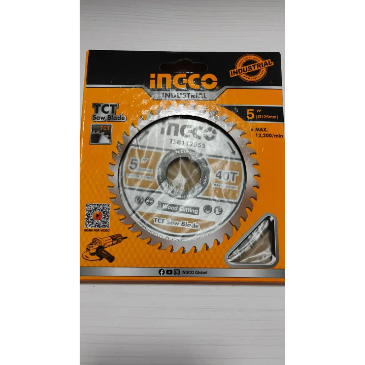 DISCO DE SIERRA INGCO P/MADERA 5
