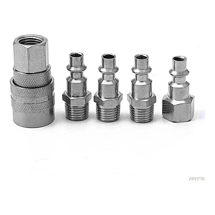 SET 5 ACCESORIOS ACOPLE RAPIDO COMPRESOR, MARCA FLOVI - RQT-311 1