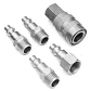 SET 5 ACCESORIOS ACOPLE RAPIDO COMPRESOR, MARCA FLOVI - RQT-311 - Miniatura 2