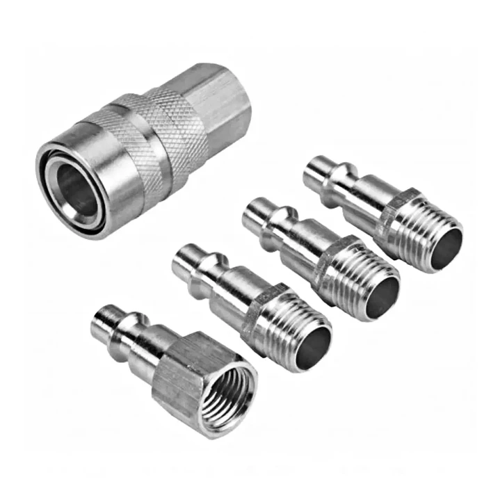 SET 5 ACCESORIOS ACOPLE RAPIDO COMPRESOR, MARCA FLOVI - RQT-311 9