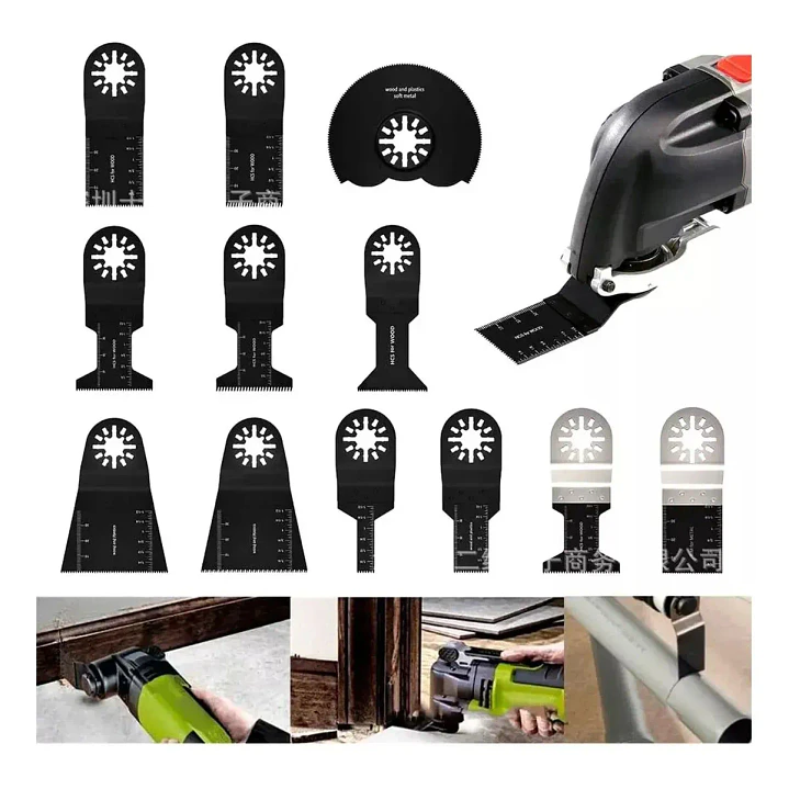  KIT JUEGO DE HOJAS MULTIFUNCIONAL OSCILANTE 12 PIEZAS - RQT721 3