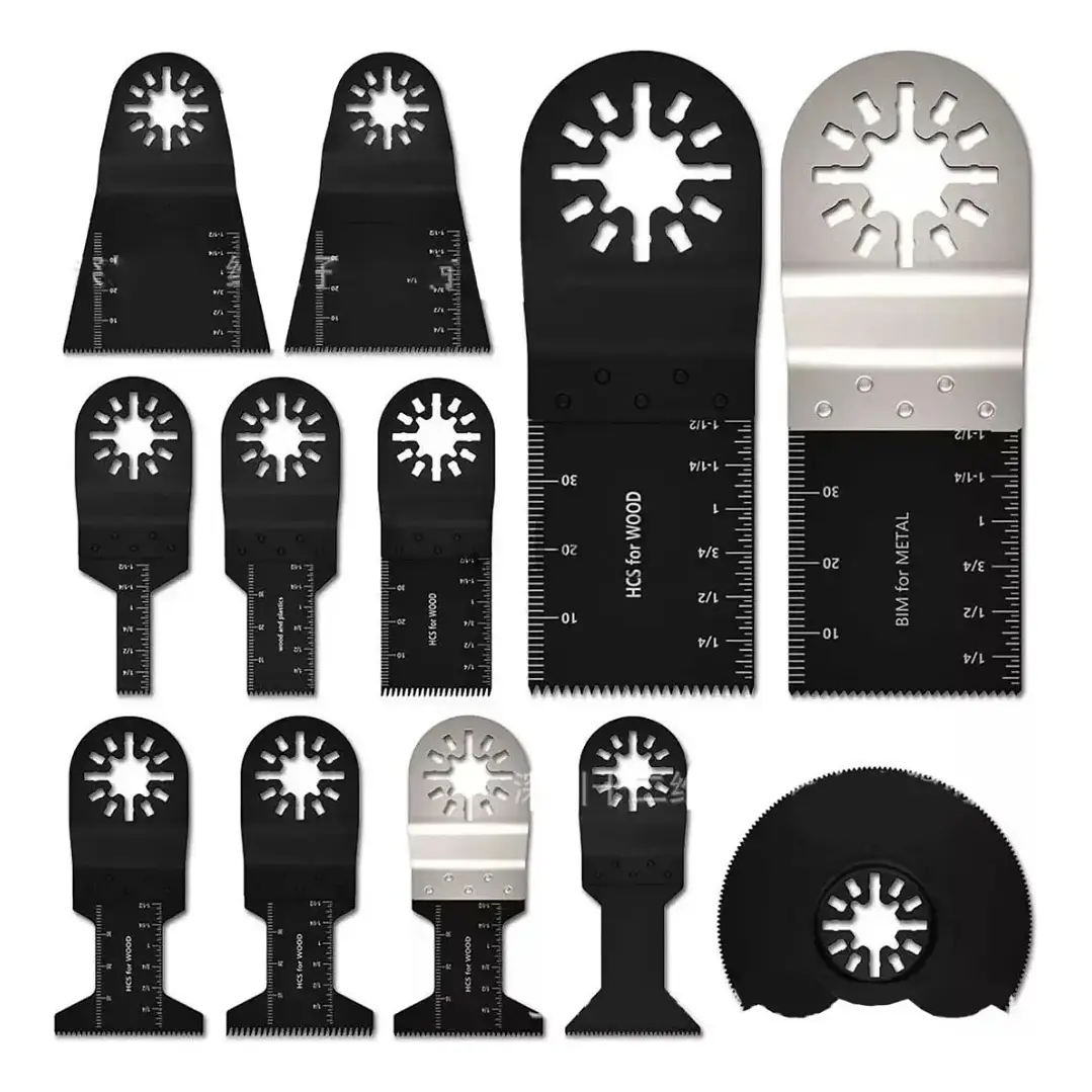  KIT JUEGO DE HOJAS MULTIFUNCIONAL OSCILANTE 12 PIEZAS - RQT721 4