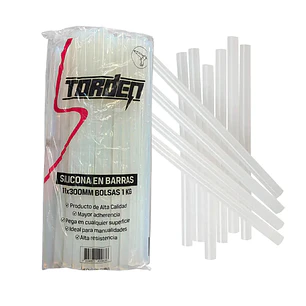 BARRAS DE SILICONA 11X300MM 1KG TORDEN WR250520-A26