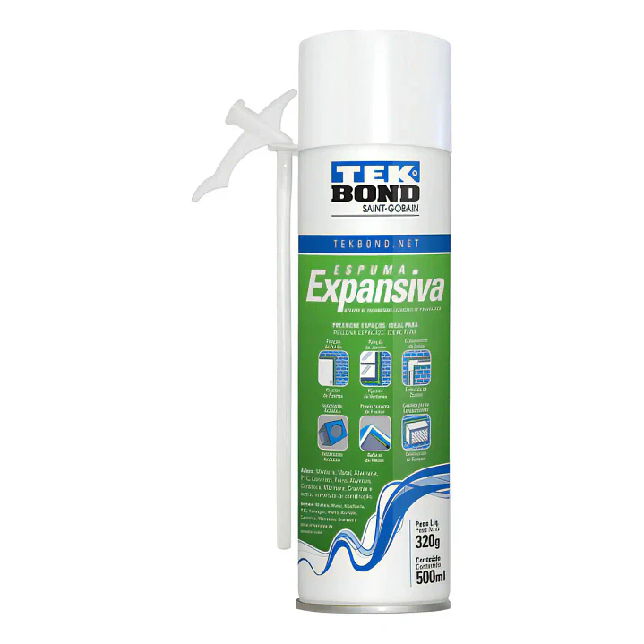 ESPUMA EXPANSIVA PU USO GENERAL 320GR/500ML TEKBOND 69957326993 1
