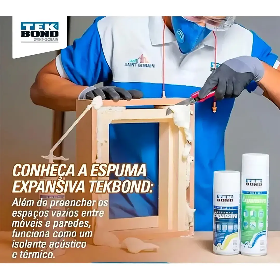 ESPUMA EXPANSIVA PU USO GENERAL 320GR/500ML TEKBOND 69957326993 3