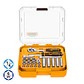 SET DADOS Y CHICHARRA INDUSTRIAL 23 PIEZAS 1/4