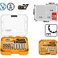 SET DADOS Y CHICHARRA INDUSTRIAL 23 PIEZAS 1/4