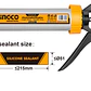 PISTOLA INGCO ALUMINIO P.APLICAR SILICONA 9