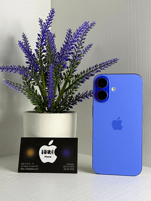 IPHONE 16 128 AZUL ULTRAMARINO 