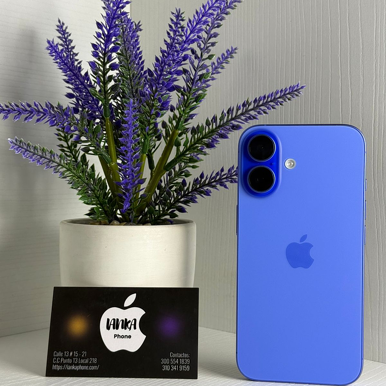 IPHONE 16 128 AZUL ULTRAMARINO  2