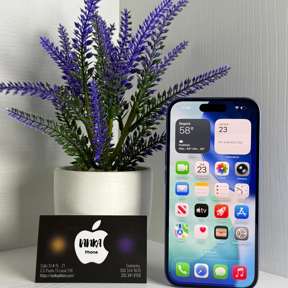 IPHONE 16 128 AZUL ULTRAMARINO  4