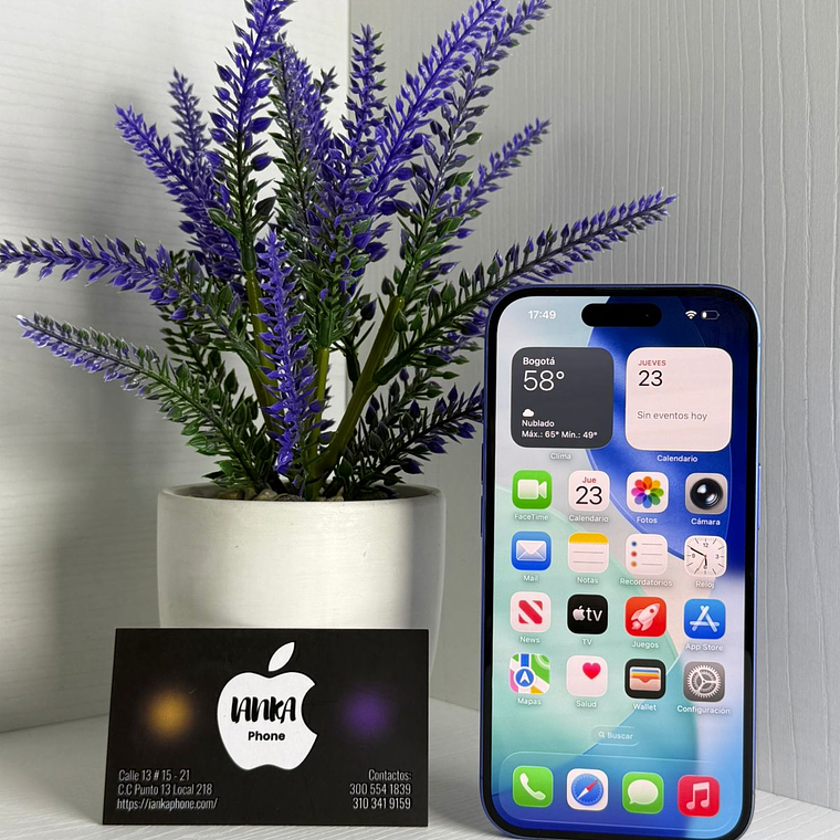 IPHONE 16 128 AZUL ULTRAMARINO  4