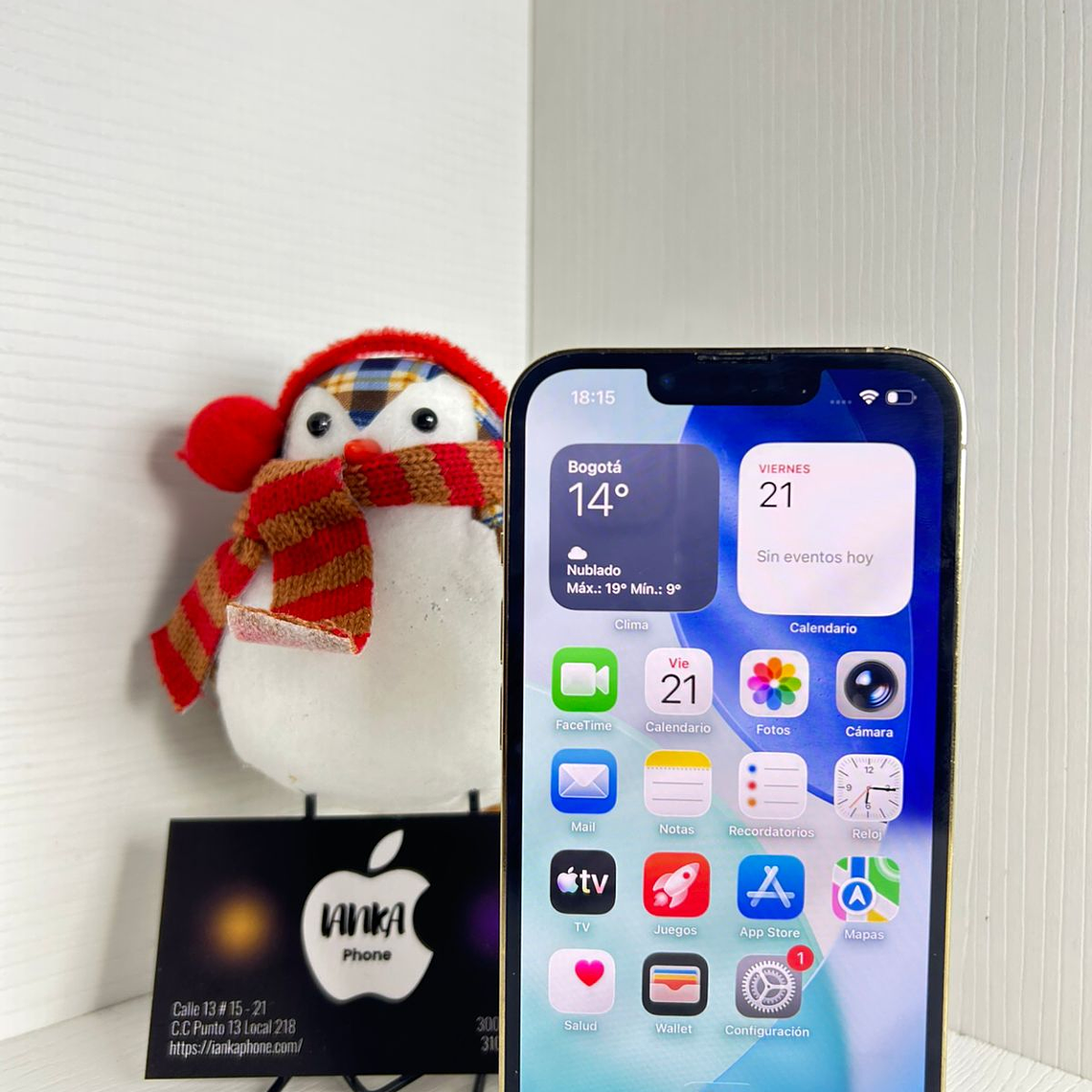 iPhone 13 Pro 128gb Gold 5