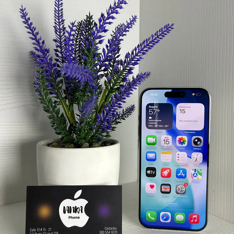 iPhone 15 Pro 256gb Silver  5